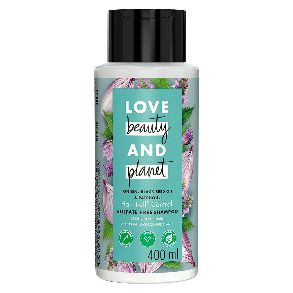 Love Beauty & Planet Onion, Blackseed & Patchouli Sulfate Free Shampoo