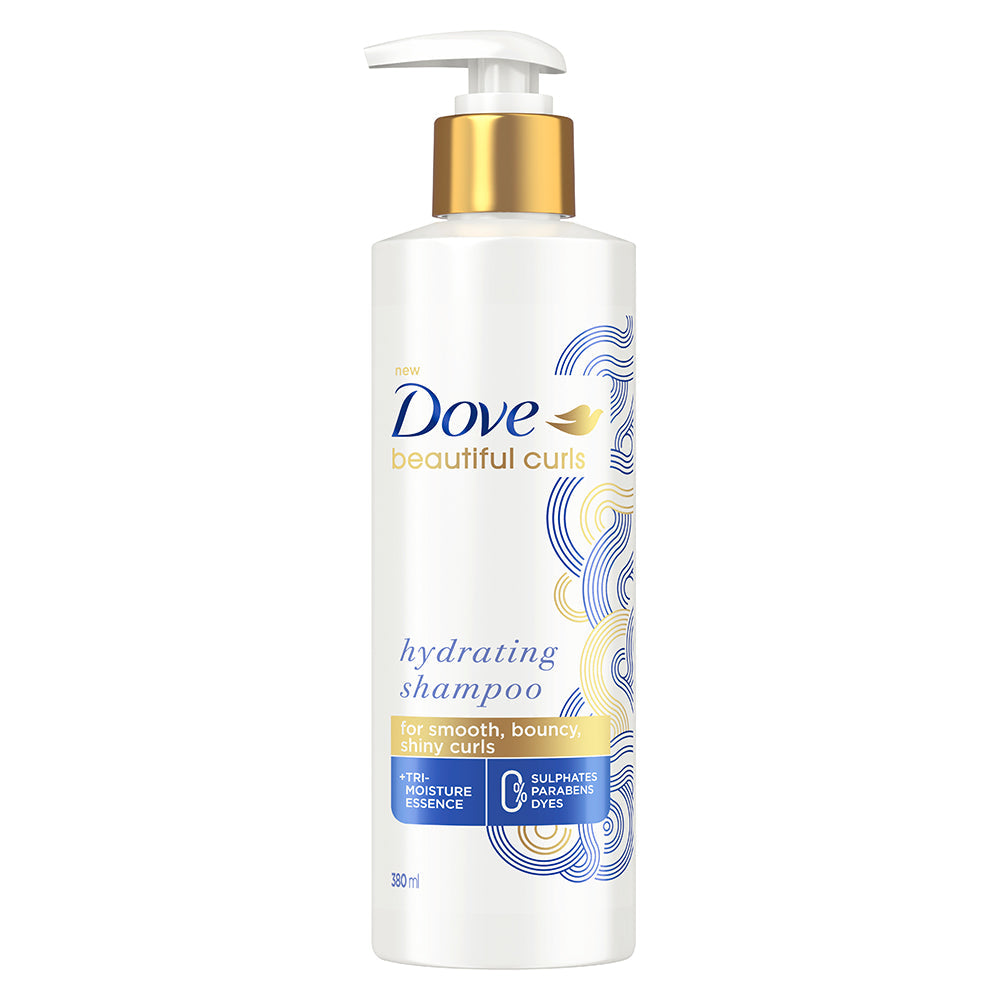 Dove Beautiful Curls Sulphate Free Shampoo for Curly Hair