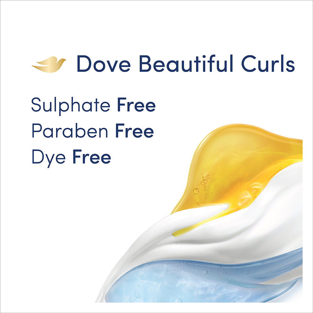 Dove Beautiful Curls Sulphate Free Shampoo for Curly Hair