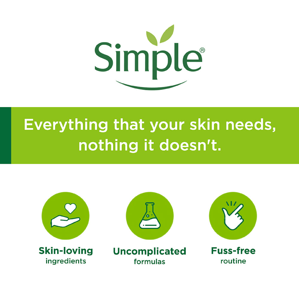 Simple Refreshing Face Wash with Pro-Vit B5 + Vit E