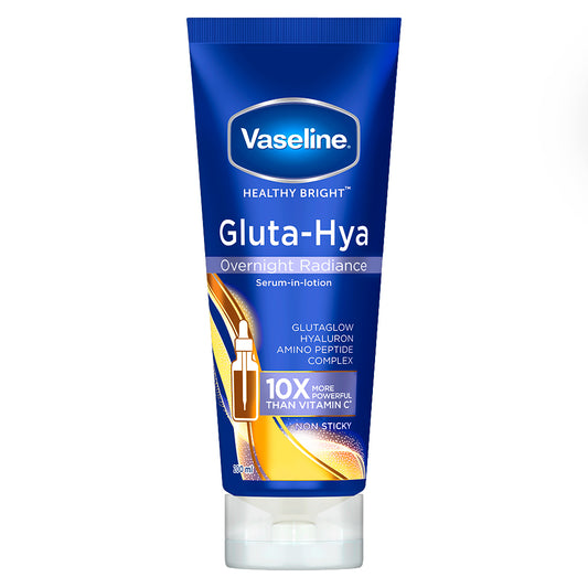 Vaseline Gluta-Hya Overnight Radiance, Serum-In-Lotion, With Amino Peptide And GlutaGlow