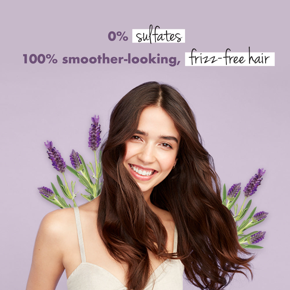 Love Beauty & Planet Natural Argan Oil & Lavender Sulfate Free Anti-Frizz Shampoo