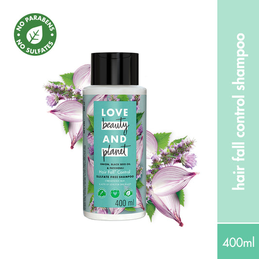 Love Beauty & Planet Onion, Blackseed & Patchouli Sulfate Free Shampoo