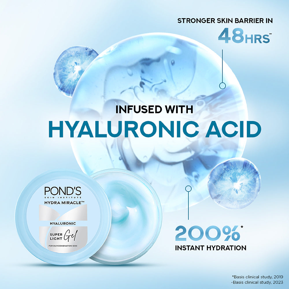 Ponds Super Light Gel Oil-Free Moisturize With Hyaluronic Acid & Vitamin E