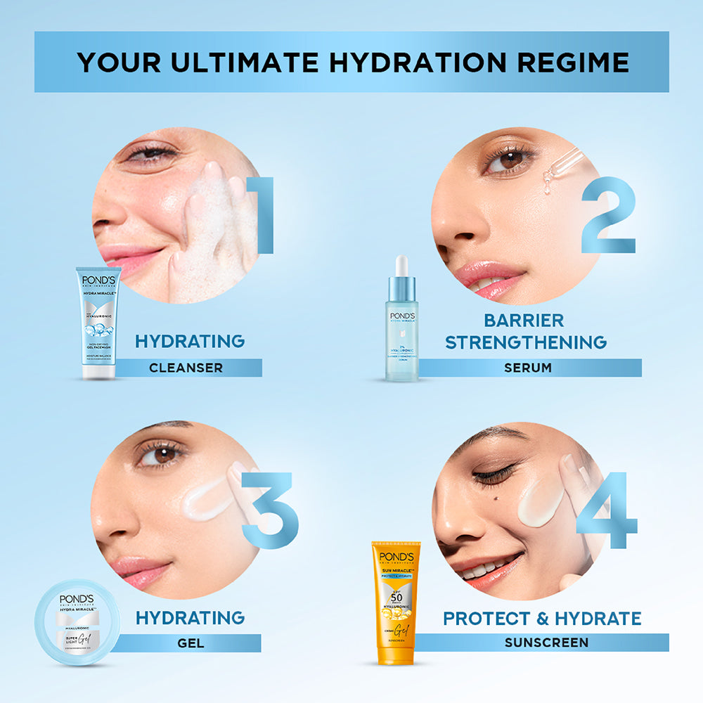 Ponds Super Light Gel Oil-Free Moisturize With Hyaluronic Acid & Vitamin E