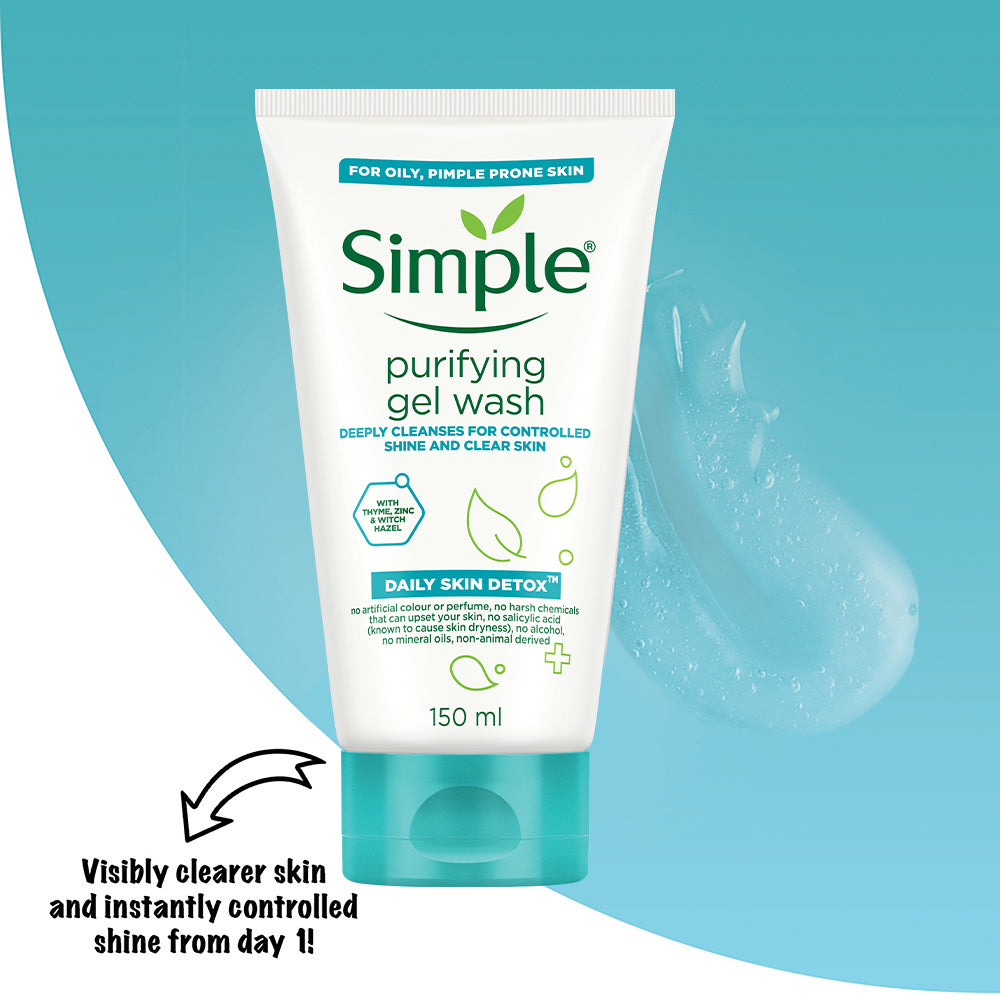 Purifying Gel Face Wash with Thyme & Witch Hazel -Â  150 ml