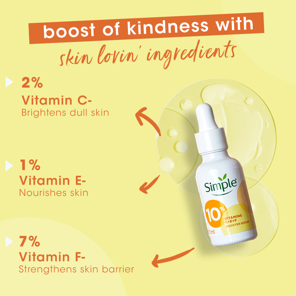 10% Vitamin C+E+F Booster Serum-30ml
