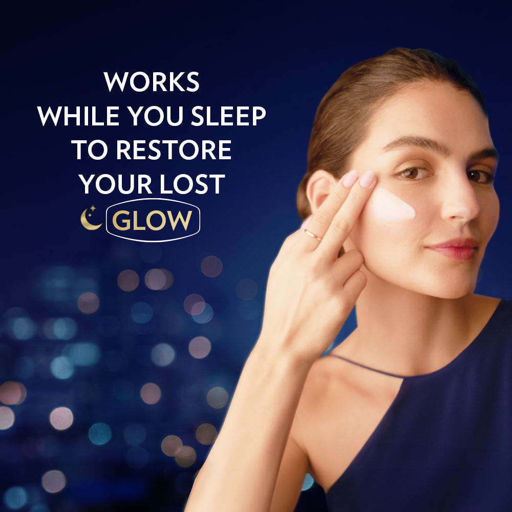 Vaseline Gluta-Hya Overnight Radiance, Serum-In-Lotion, With Amino Peptide And GlutaGlow