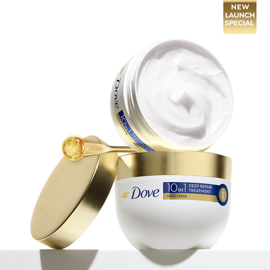 Dove 10 in 1 Deep Repair Treatment Hair Mask for damaged hair